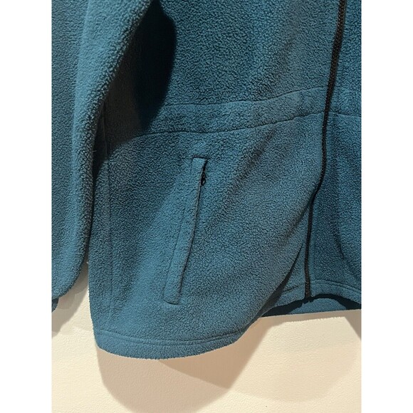 Vintage Eddie Bauer Jacket Women’s Large Full Zip Blue Green Pockets Canada - Picture 5 of 8